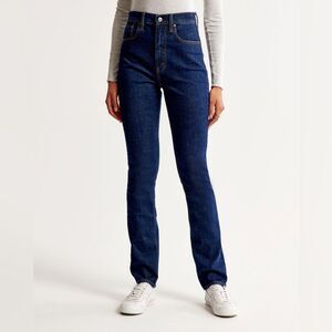 Abercrombie & Fitch The Slim Straight Ultra High Rise Straight Leg Jeans 8 29